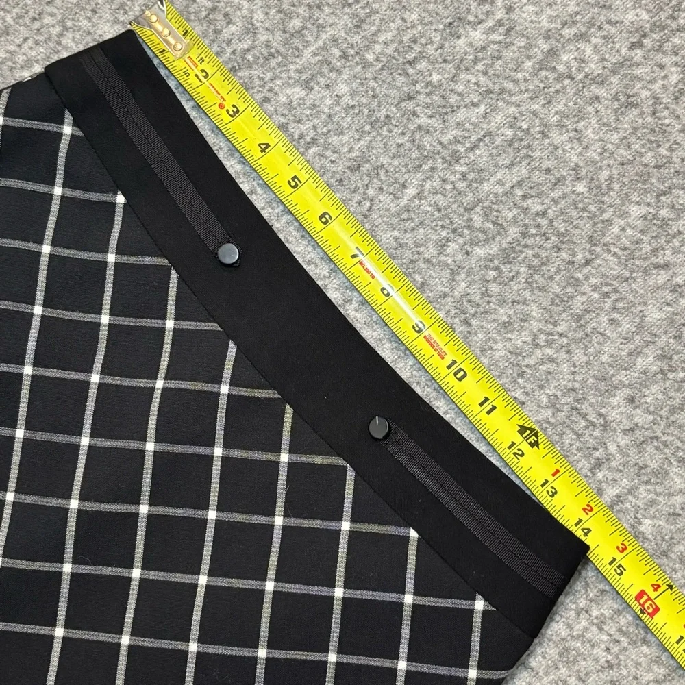 Limited Women’s Black Plaid Pencil Skirt Fully Lined Size 2